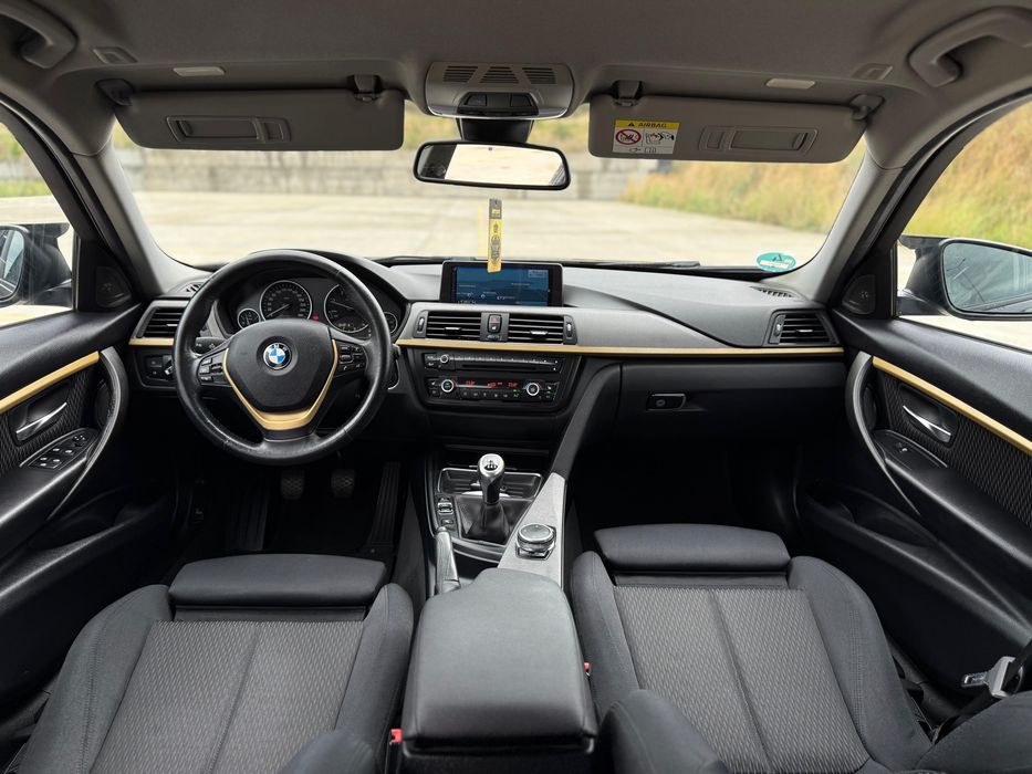 BMW F30 2.0d, M-pack, 2015, HUD, suspensie omologata, jante MAM R19