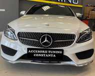 Grila Centrala Diamond Mercedes C-Class W205 2015-2018