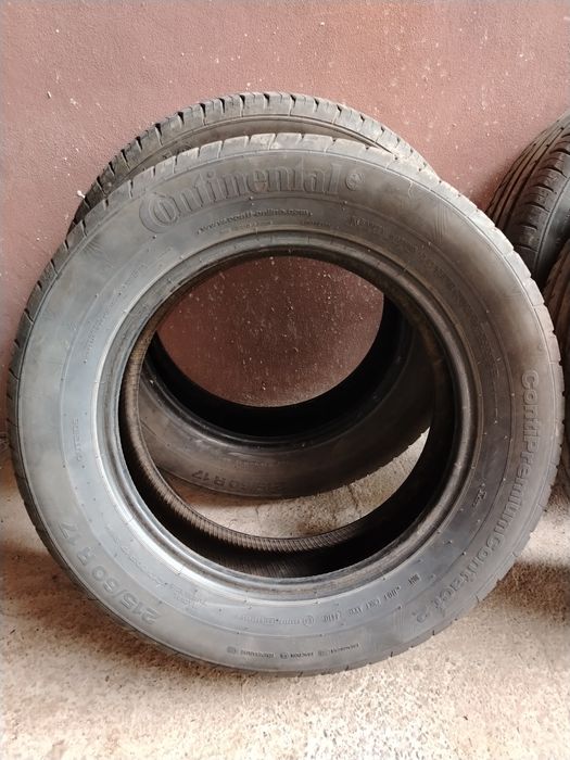 Cauciucuri continental 215/60/17 rulate doar 4000 de km preț 800 ron