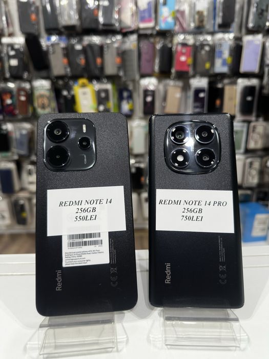 iSellStore Valcea vinde: Redmi Note 14 256GB / Redmi Note 14 Pro 256GB