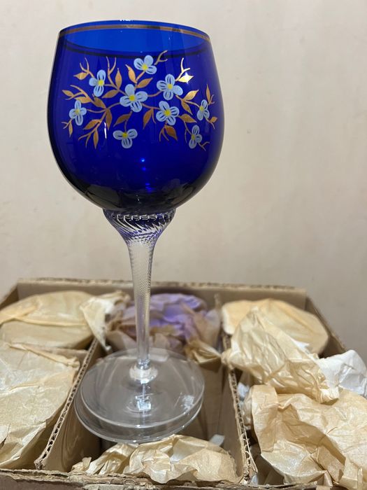 Вазы хрусталь Bohemia