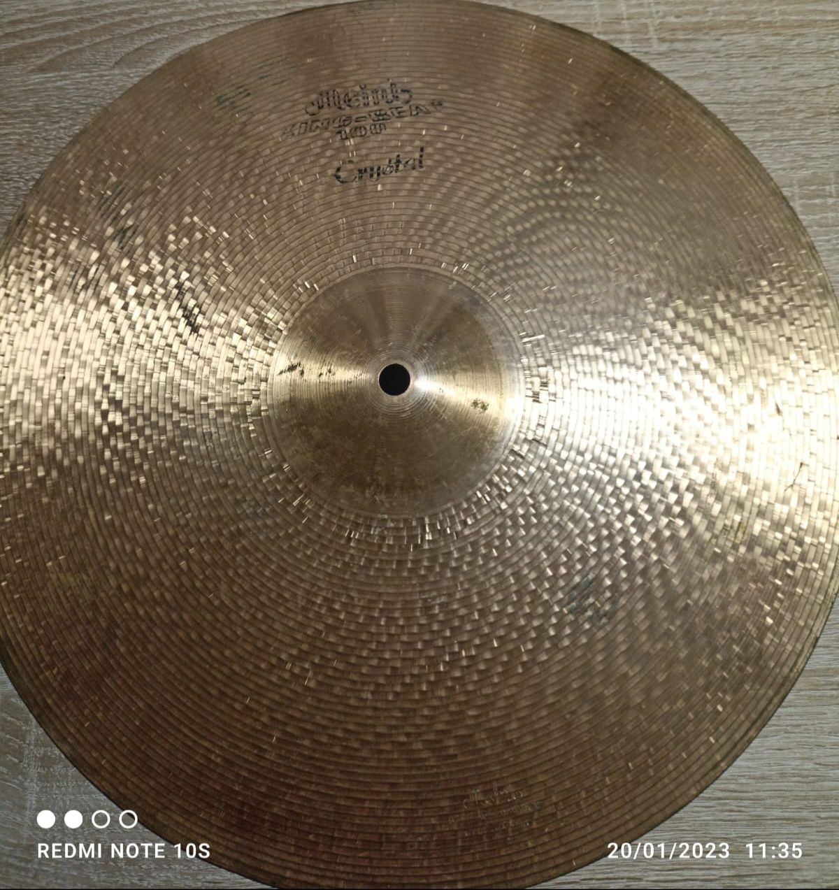 Cinel crash Meinl king beat 100