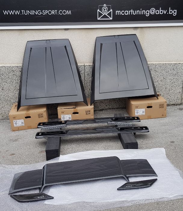 Спойлер карбон Mercedes G-class G350 G400 G500 G63 AMG W463A W464