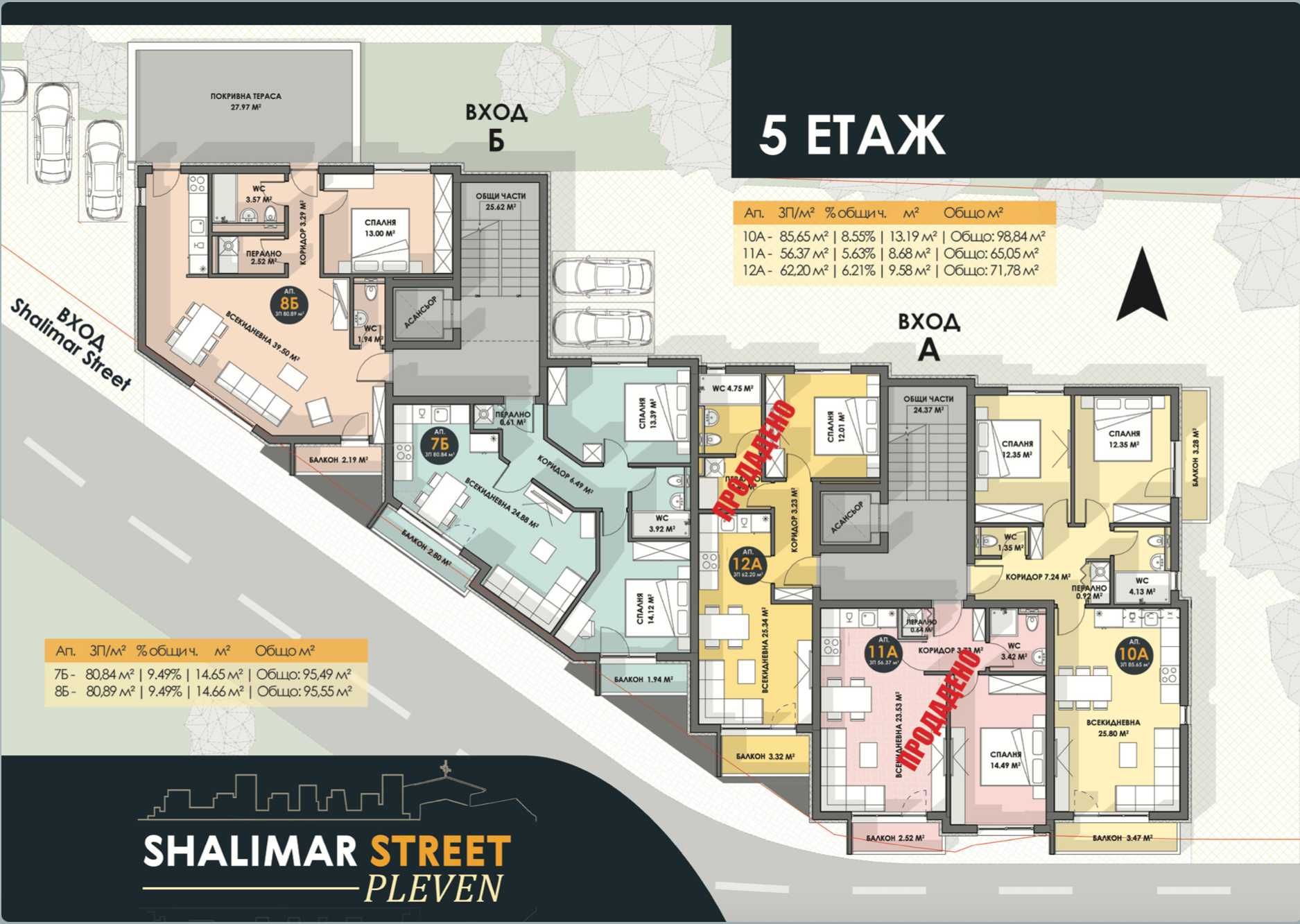 ПЪРВОНАЧАЛНА ВНОСКА ОТ 20% - нов 3-стаен апартамент в Shalimar Street