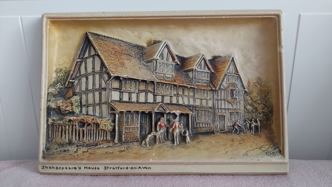 tablou decorativ "Casa lui Shakespeare" adus din Anglia ieftin!