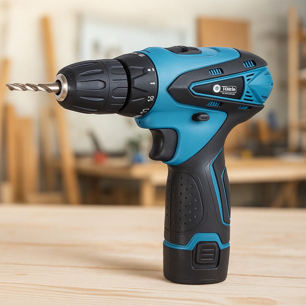 Акумулаторна бормашина/винтоверт IF Tools MT12 – 18V, 2 батерии, куфар