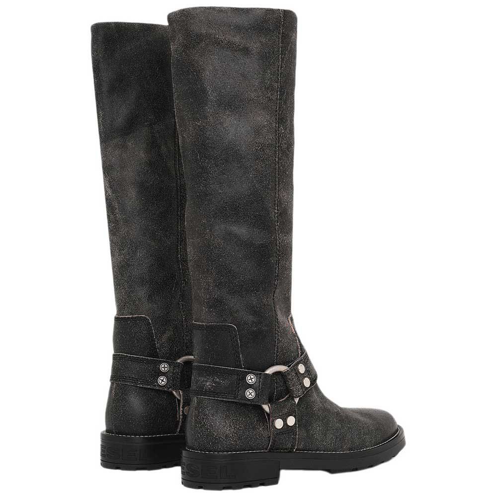 Diesel Jaynet Mab Brown boots womens 100% original