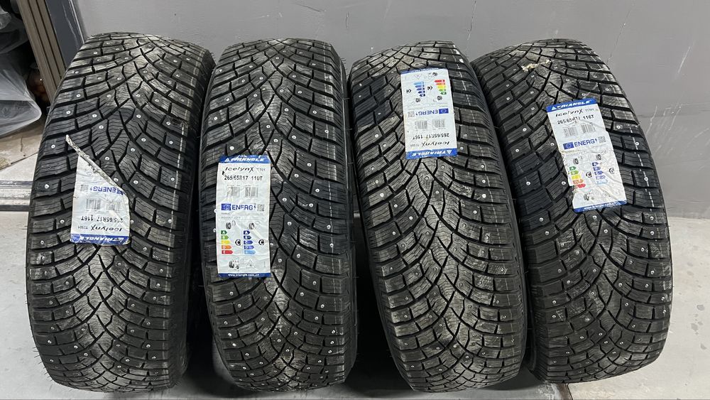 Шины зимнии шипованные фирмы triangle
