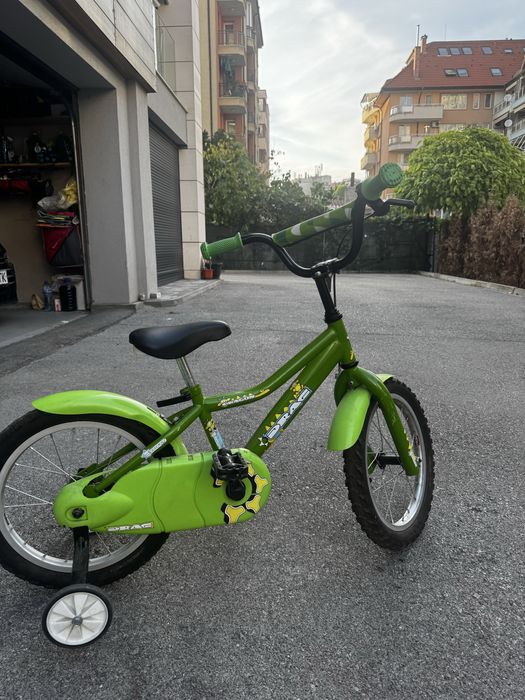 Детско колело Drag 16″ с помощни колела
