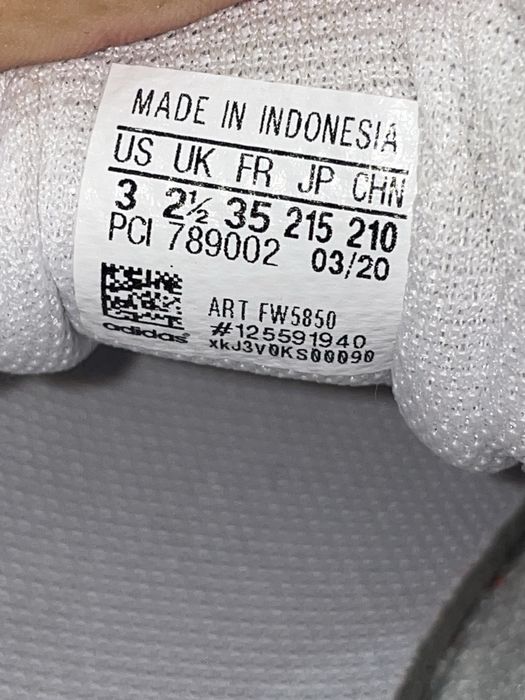 adidas Sneakers Superstar J FW5851 Alb marimea 35