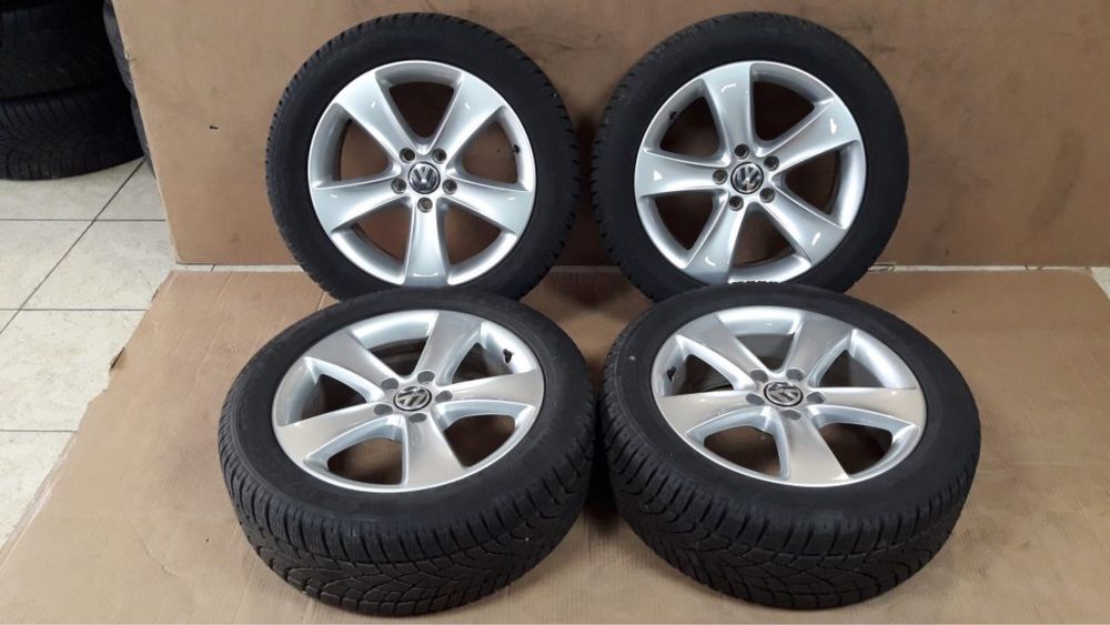 8 Roti cauciucuri iarna vw cc passat golf Audi  205 50 r17 noi senzori