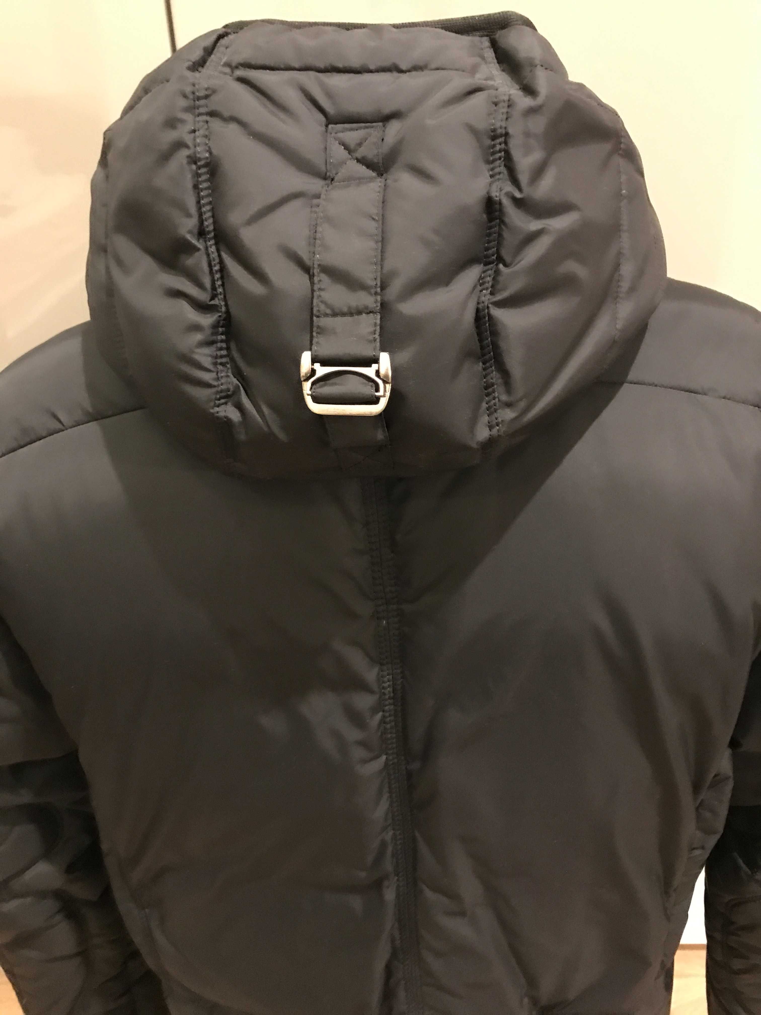 MONCLER, зимно яке, черно, Размер: М