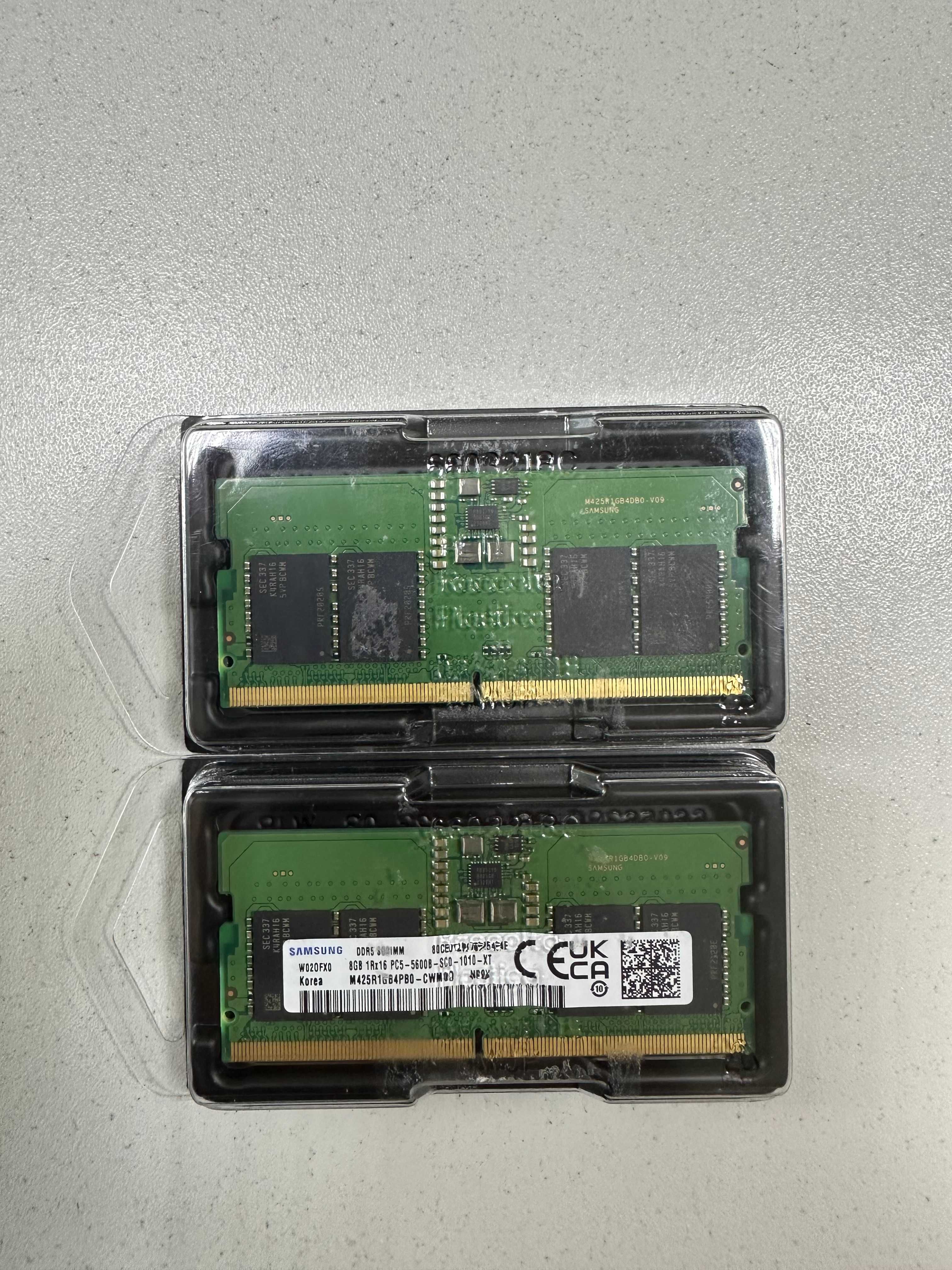 Модуль ОЗУ 2хSO-DIMM DDR5 8 GB 5600 MHZ (Всего 16 GB)