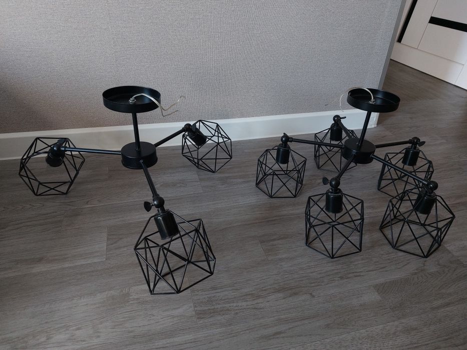 Люстра 3 и 5 лампы