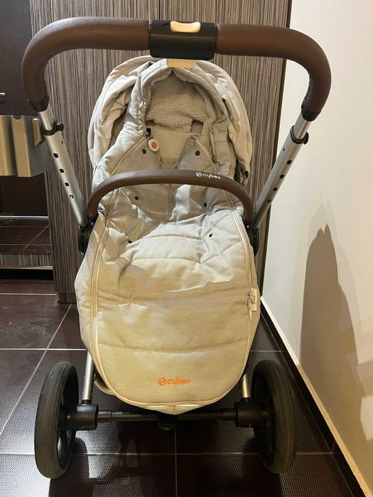 Чувалче за количка Cybex Gold Footmuff, цвят Lava Grey