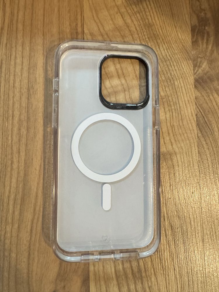 Husa Iphone 15 Pro Max Mobilfox MagSafe Full Shock transparent
