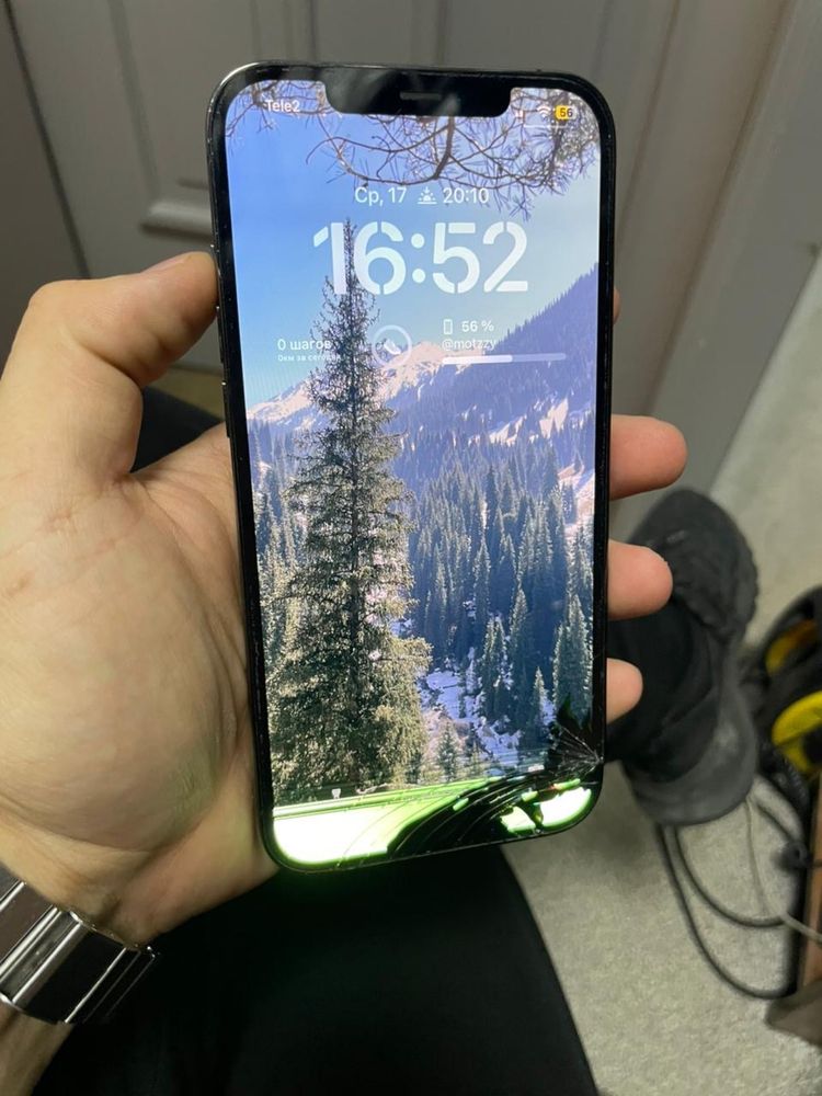 Дисплей на запчасти Iphone 12 pro max