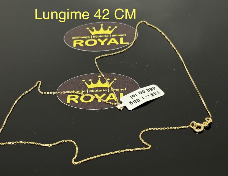 Bijuteria ROYAL : Lant AUR 14K / 1.08 GR
