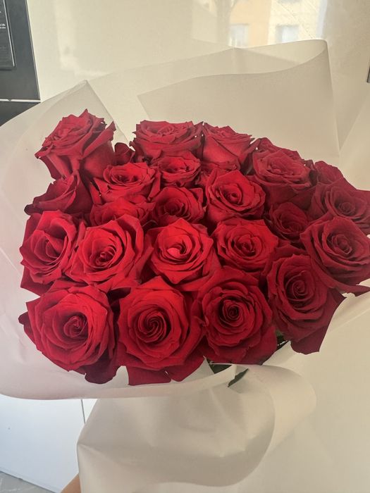 Букет красных роз