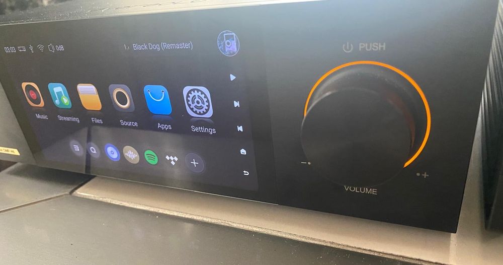 Streamer/Dac EverSolo DMP-A6 Master Edition cu sursă liniară LPS