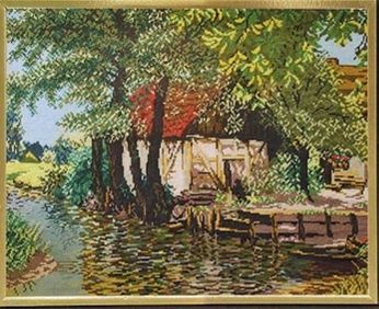 Гоблен "Запустялата воденица"