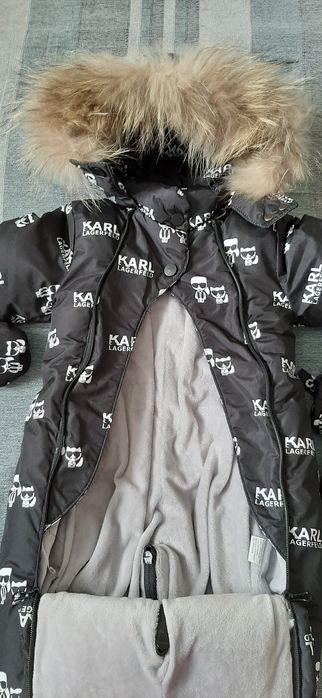 Продам  зимний Комбинезон-трансформер 2 в 1