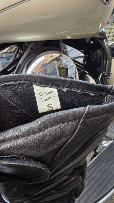 Mănuși piele moto