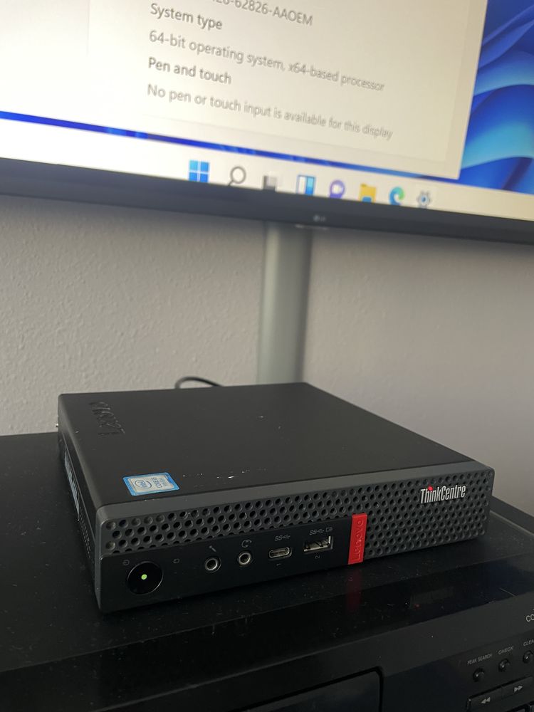 Mini Unitate calculator PC LENOVO ThinkCentre M720p IntelCore i5-9400T