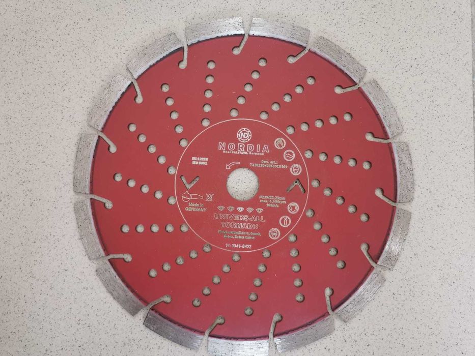 Disc diamantat Univers-All Tornado, granit-beton armat-piatra naturala