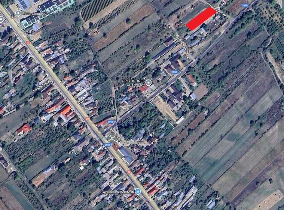 Teren Intravilan 874mp Bolotesti Str. Panciu Drum Asfaltat