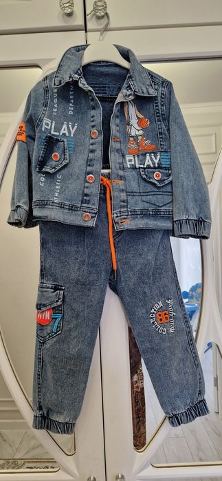Джинсовый комплект на мальчика