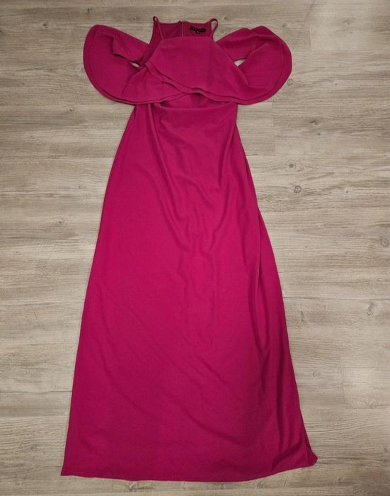 Rochie de ocazie size M/L (fucsia)
