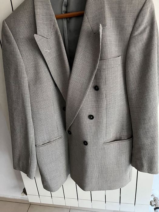 Мъжко леко сако в десен пепит