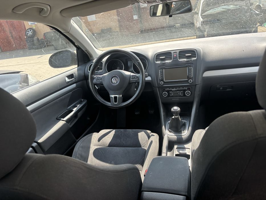 Scaune fata cu bancheta alcantara si textil VW Golf 6 Combi