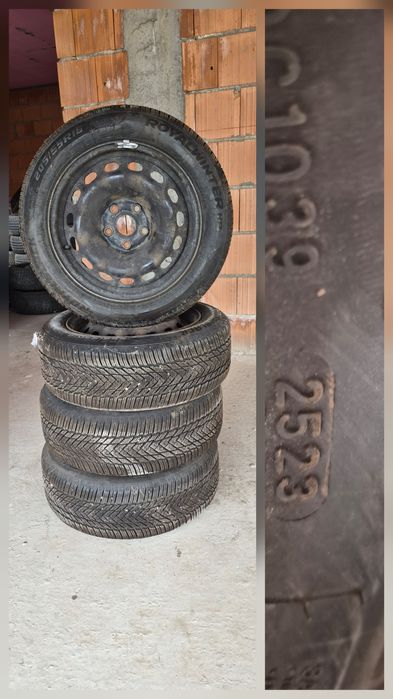 Jante cu cauciucuri iarna 15 16 17 vw audi skoda seat