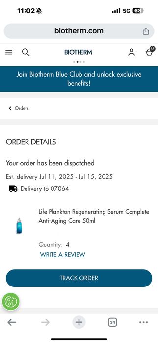 Biotherm life plankton regenerating serum