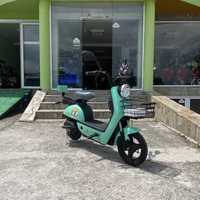 Електрически скутер с педали MaxMotors 500W LOVELY green