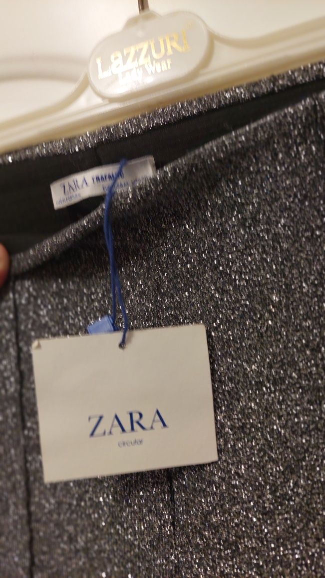 Скидка "ZARA"  Брандовый брюк новый