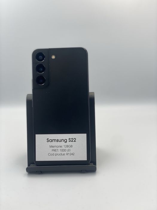 Samsung S22 - 128gb memorie, 1 an garantie