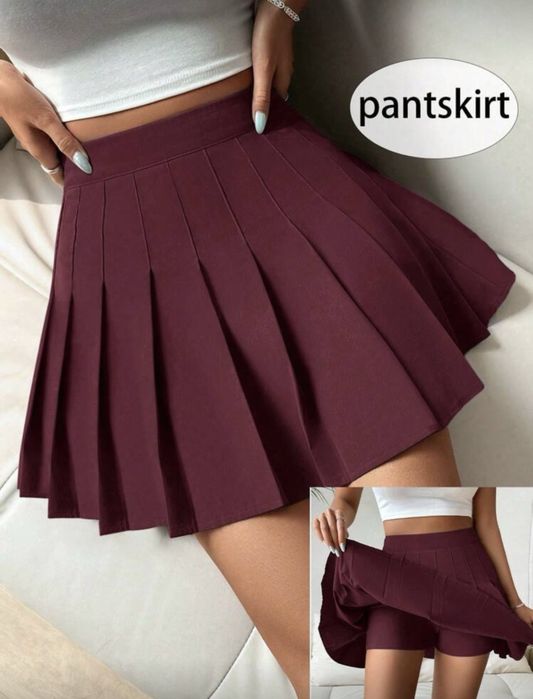 Дамска пола бордо