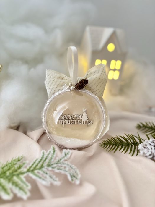 Ръчно изработелни и персонализирани коледни топки