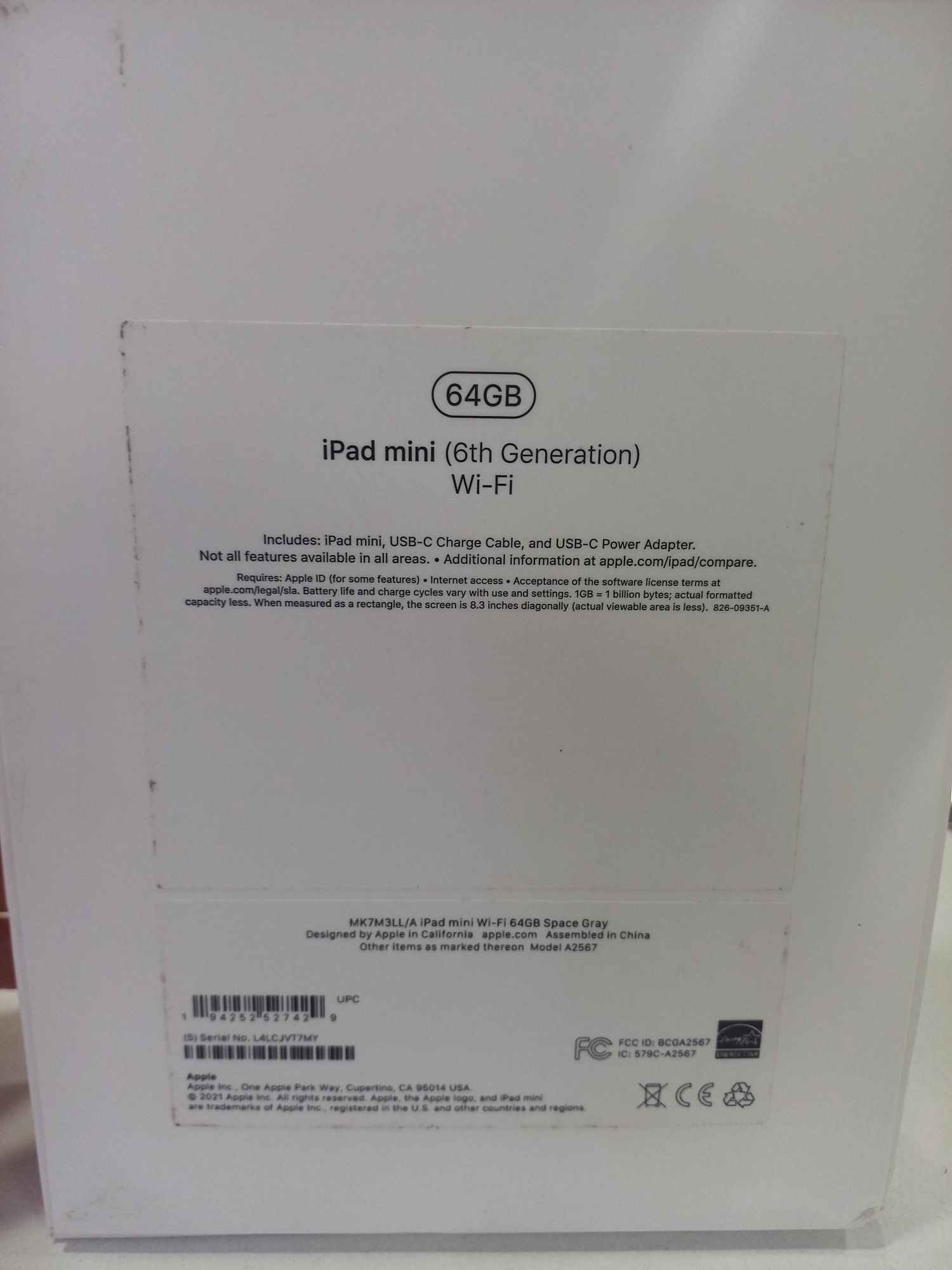 Продаётся ipad mini 6g