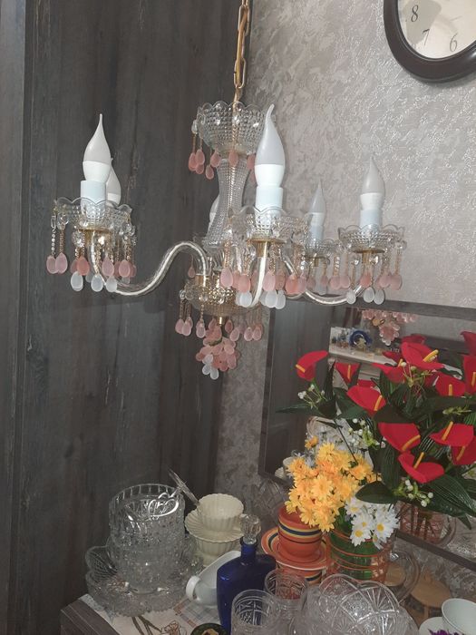 Люстра чехословакия 80 годов виноград