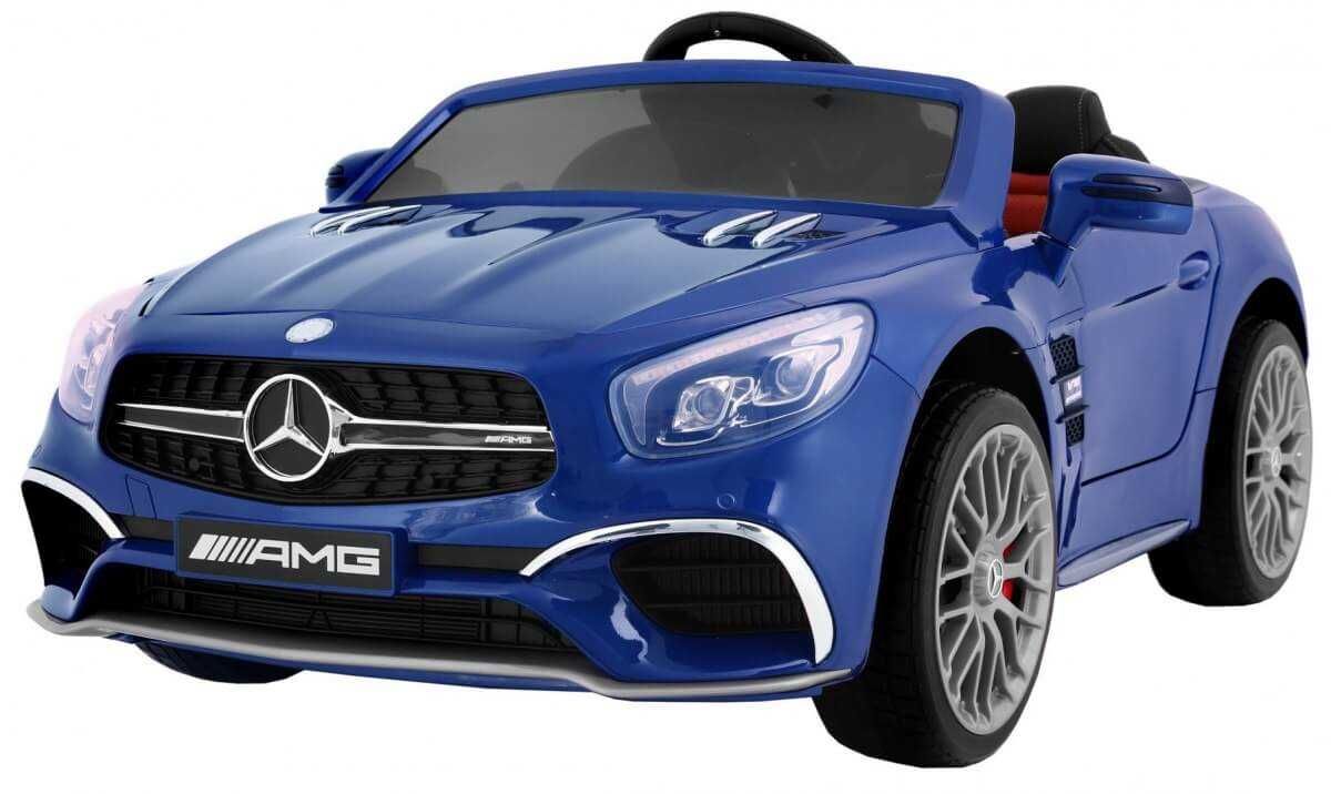 Masinuta electrica pt copii Mercedes AMG SL65 (602) Albastru metalizat