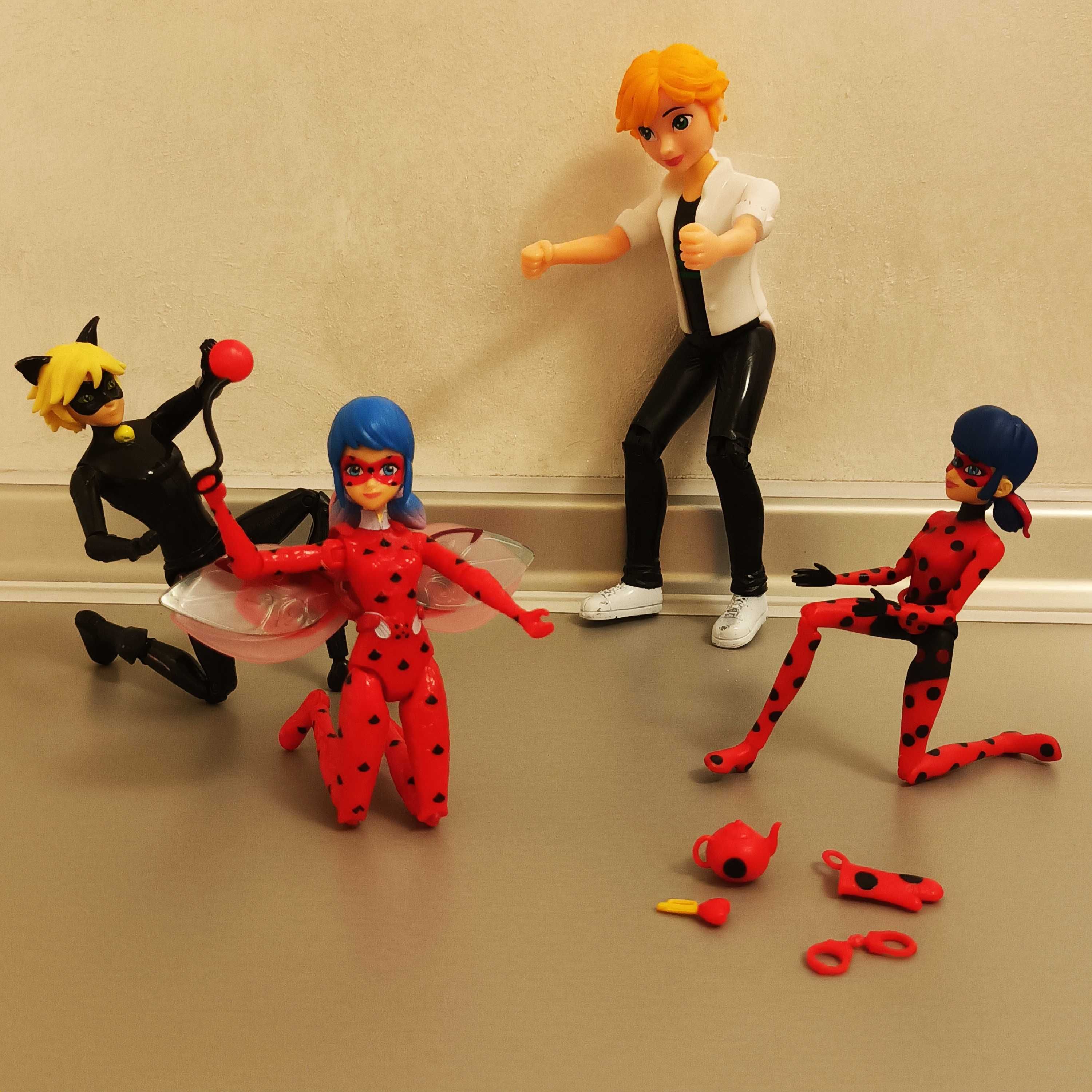 Miraculous фигурки  Калинката и черния котарак