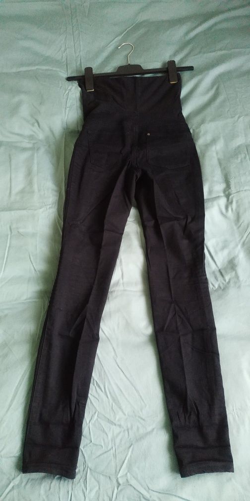 Pantaloni gravide H&M MAMA tip colanți de motociclist XS