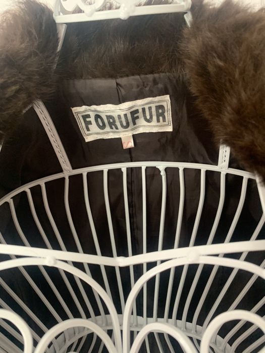 Haina din blana naturala de iepure marimea 36/ S