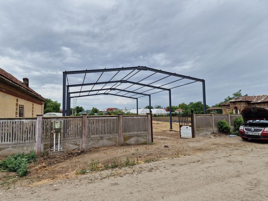 Vând hala metalică 14x20x6