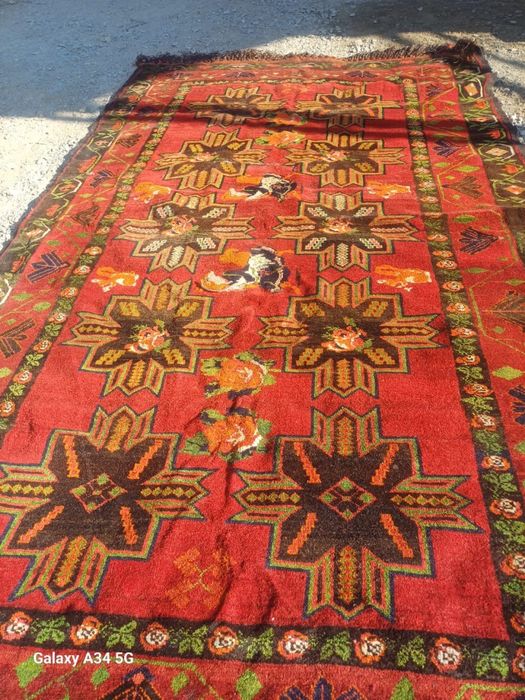 Ковер казахская национальная, ручная работа.
