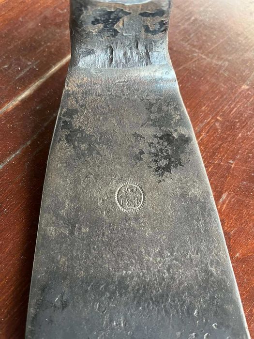 OCHSENKOPF - стара немска кована тесла за греди - брадва